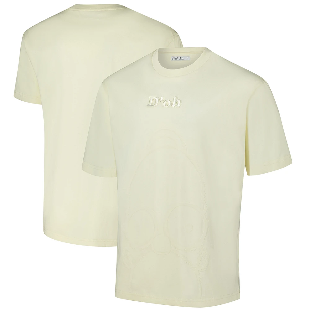 Men's Freeze Max Cream The Simpsons D'oh Loose Fit T-Shirt