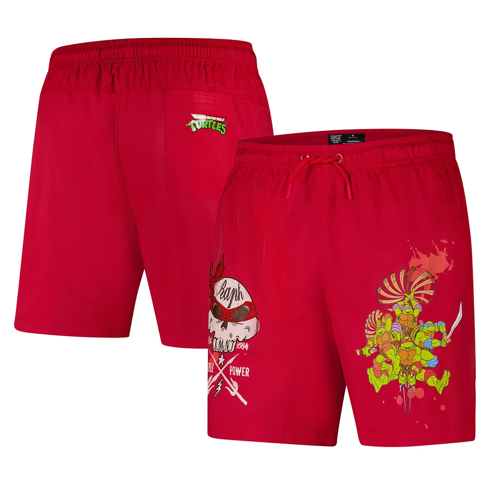 Men's Freeze Max Raphael Red Teenage Mutant Ninja Turtles Turtle Power Shorts