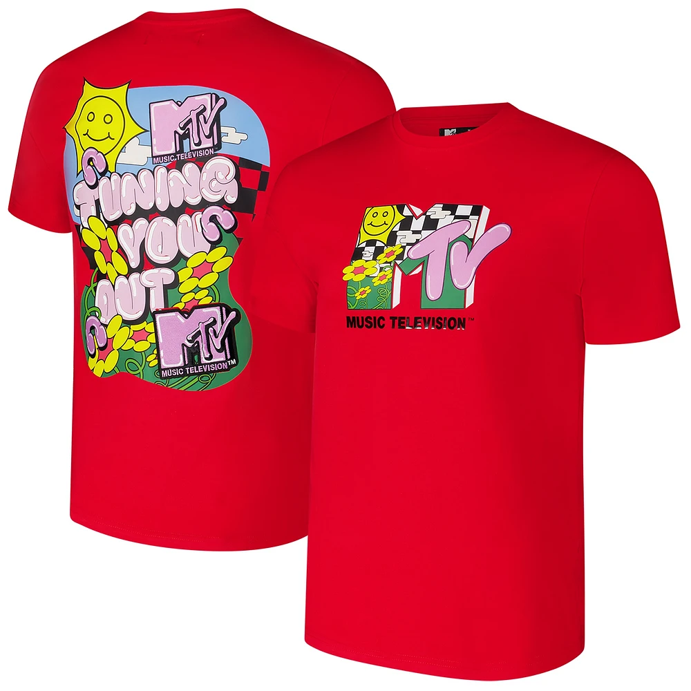 Men's Freeze Max Red MTV Tuning You Out T-Shirt