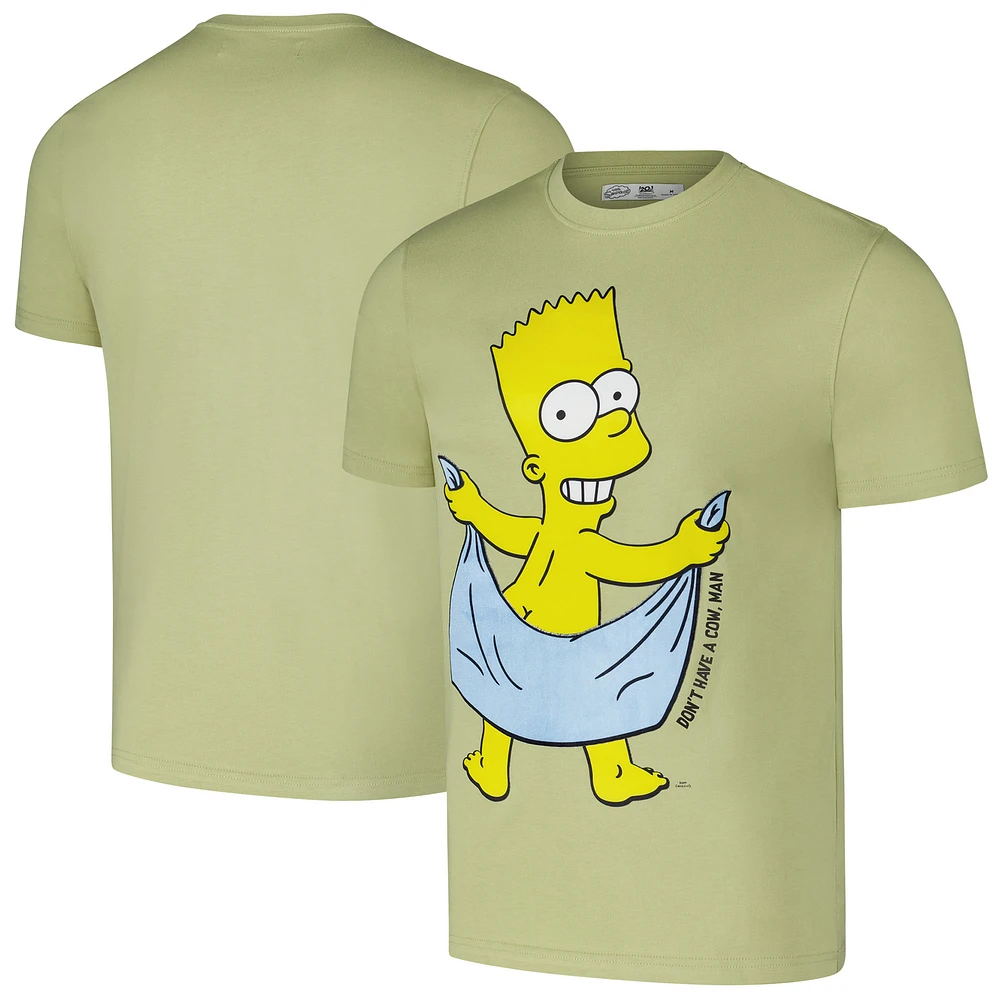 Men's Freeze Max Green The Simpsons 100% Fresh T-Shirt