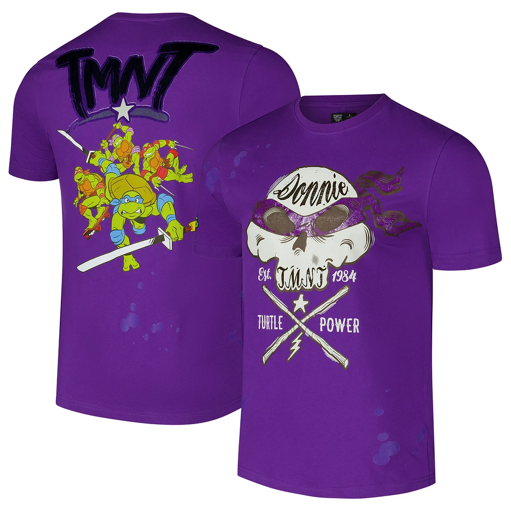 Men's Freeze Max Purple Teenage Mutant Ninja Turtles Turtle Power T-Shirt