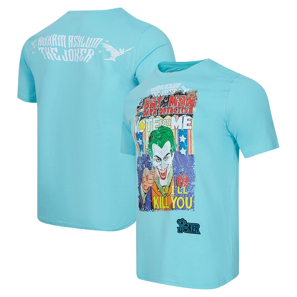 Men's Freeze Max The Joker Mint Batman Comics Vote For Me T-Shirt