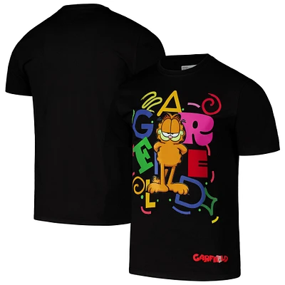 Men's Freeze Max Black Garfield Doodle T-Shirt