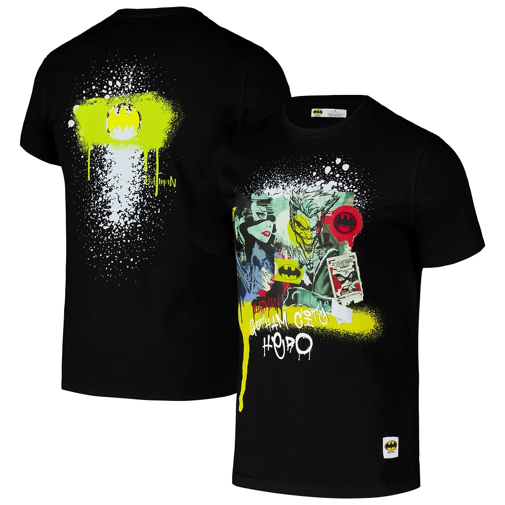 Men's Freeze Max Black Batman Comics Gotham City T-Shirt