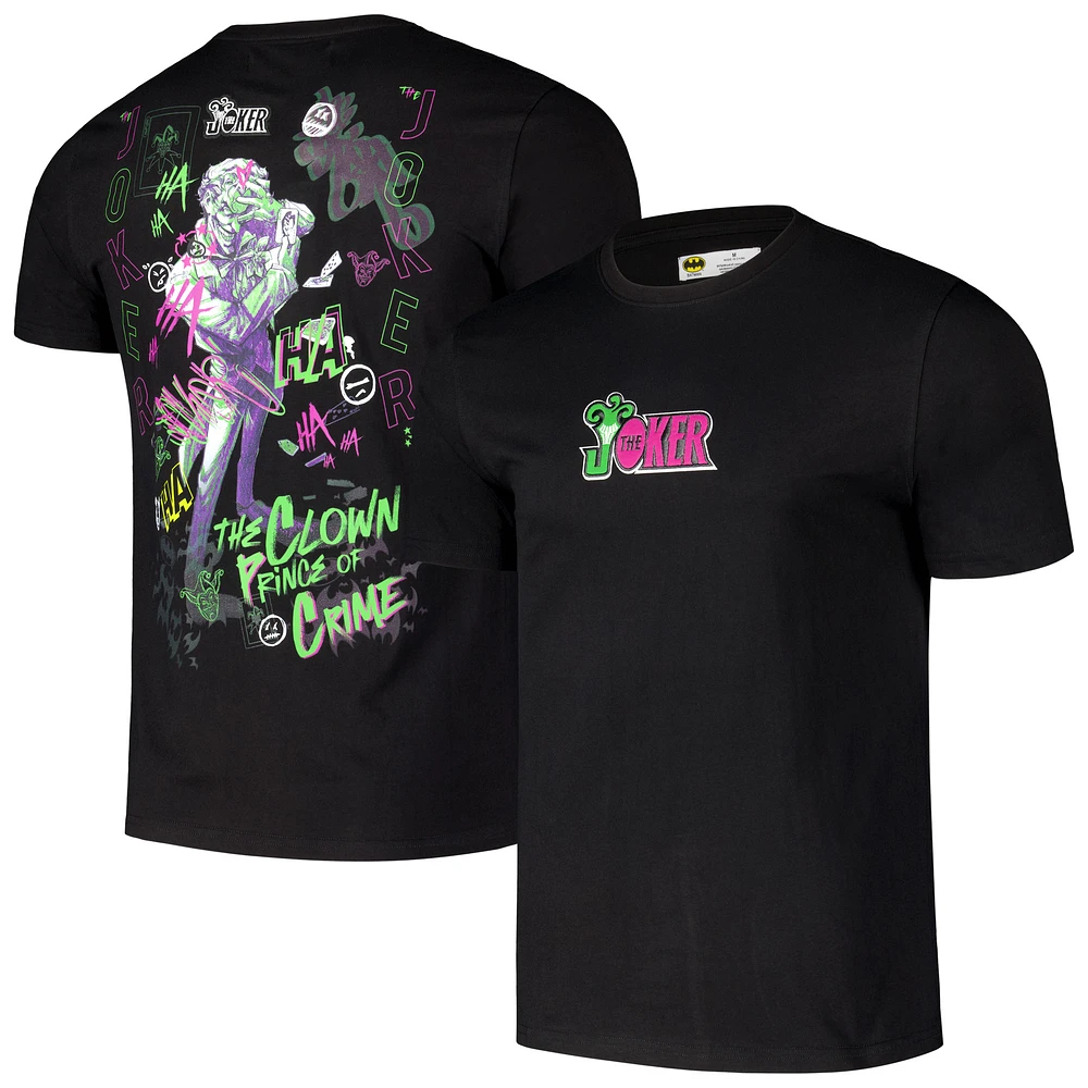 Men's Freeze Max Black Batman Comics The Joker Ha Ha Ha T-Shirt