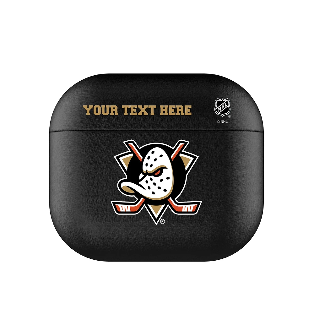 Keyscaper Anaheim Ducks Personalized Insignia 3rd Generation AirPods Case Cover