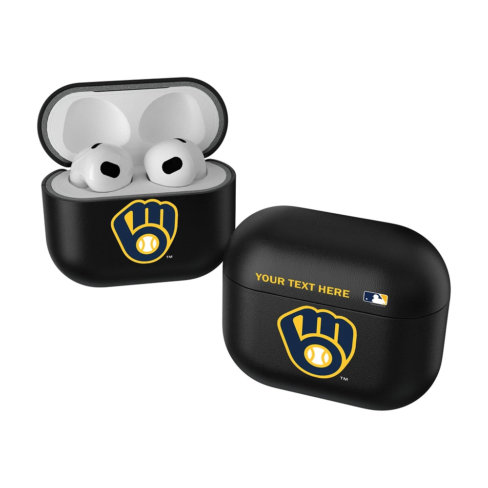 Keyscaper Milwaukee Brewers Personalized Insignia 3rd Generation AirPods Case Cover
