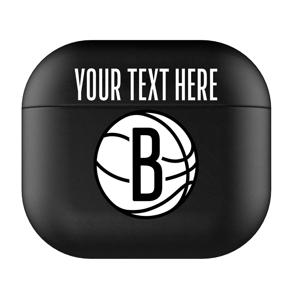 Keyscaper Brooklyn Nets Personalized Insignia 3rd Generation AirPods Case Cover
