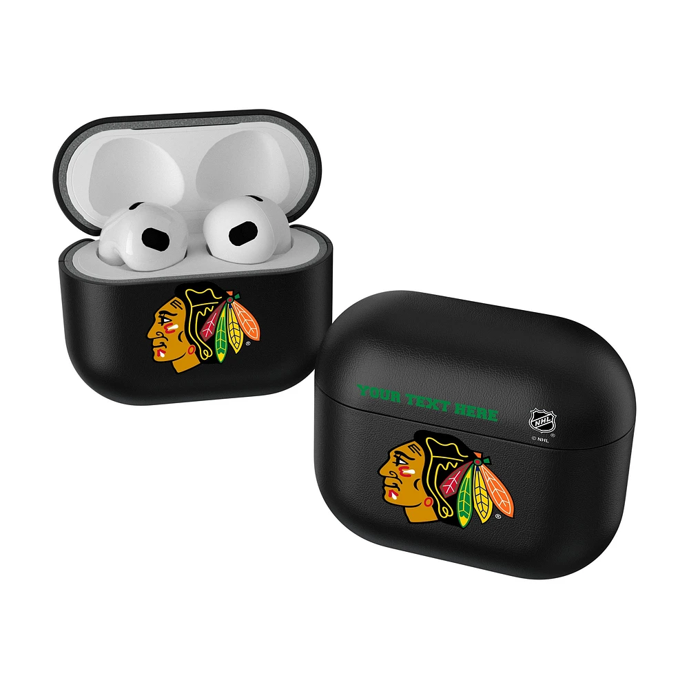 Keyscaper Chicago Blackhawks Personalized Insignia 3rd Generation AirPods Case Cover