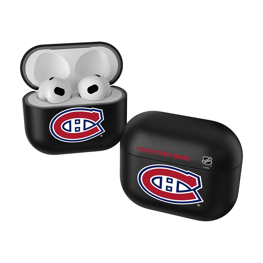 Keyscaper Montreal Canadiens Personalized Insignia 3rd Generation AirPods Case Cover
