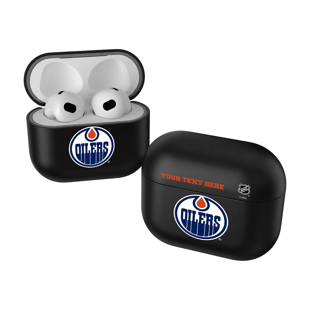 Keyscaper Edmonton Oilers Personalized Insignia 1st Gen AirPods Pro Case Cover