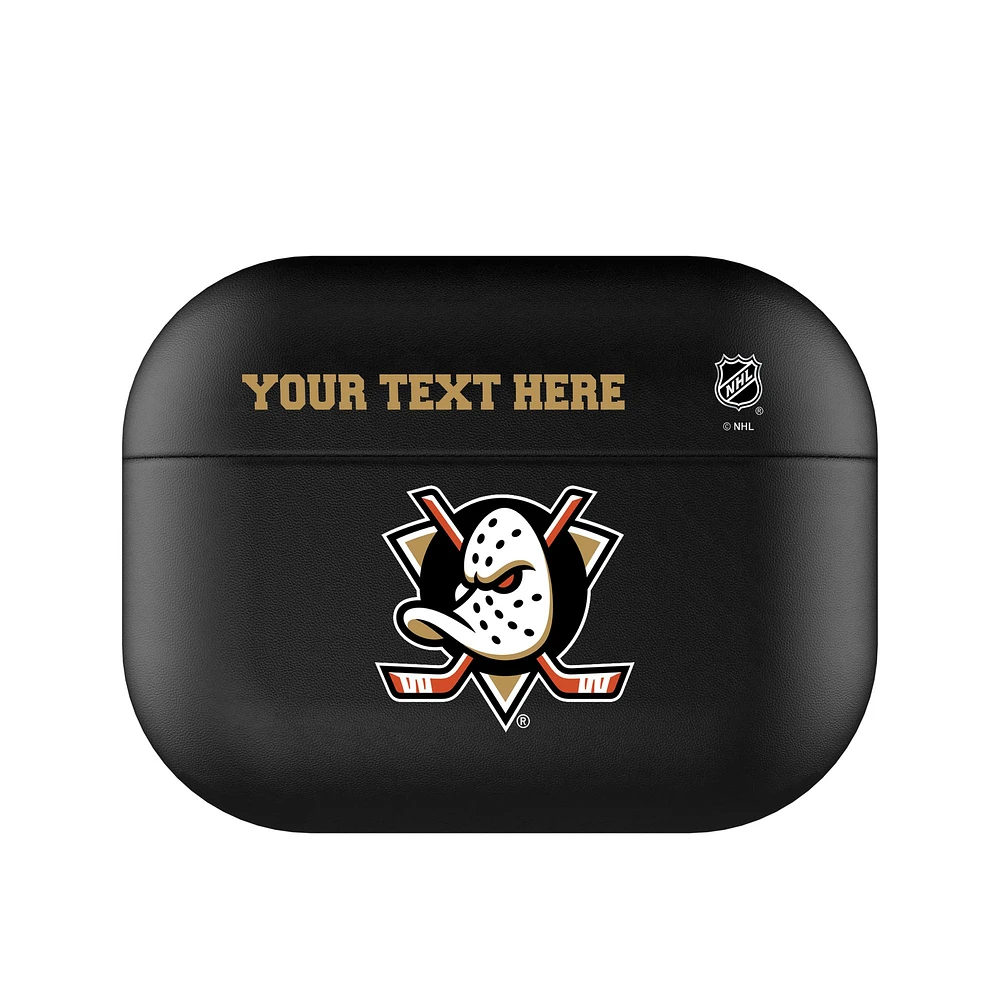 Keyscaper Anaheim Ducks Personalized Insignia 1st Gen AirPods Pro Case Cover