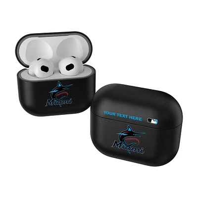 Keyscaper Miami Marlins Personalized Insignia 1st Gen AirPods Pro Case Cover