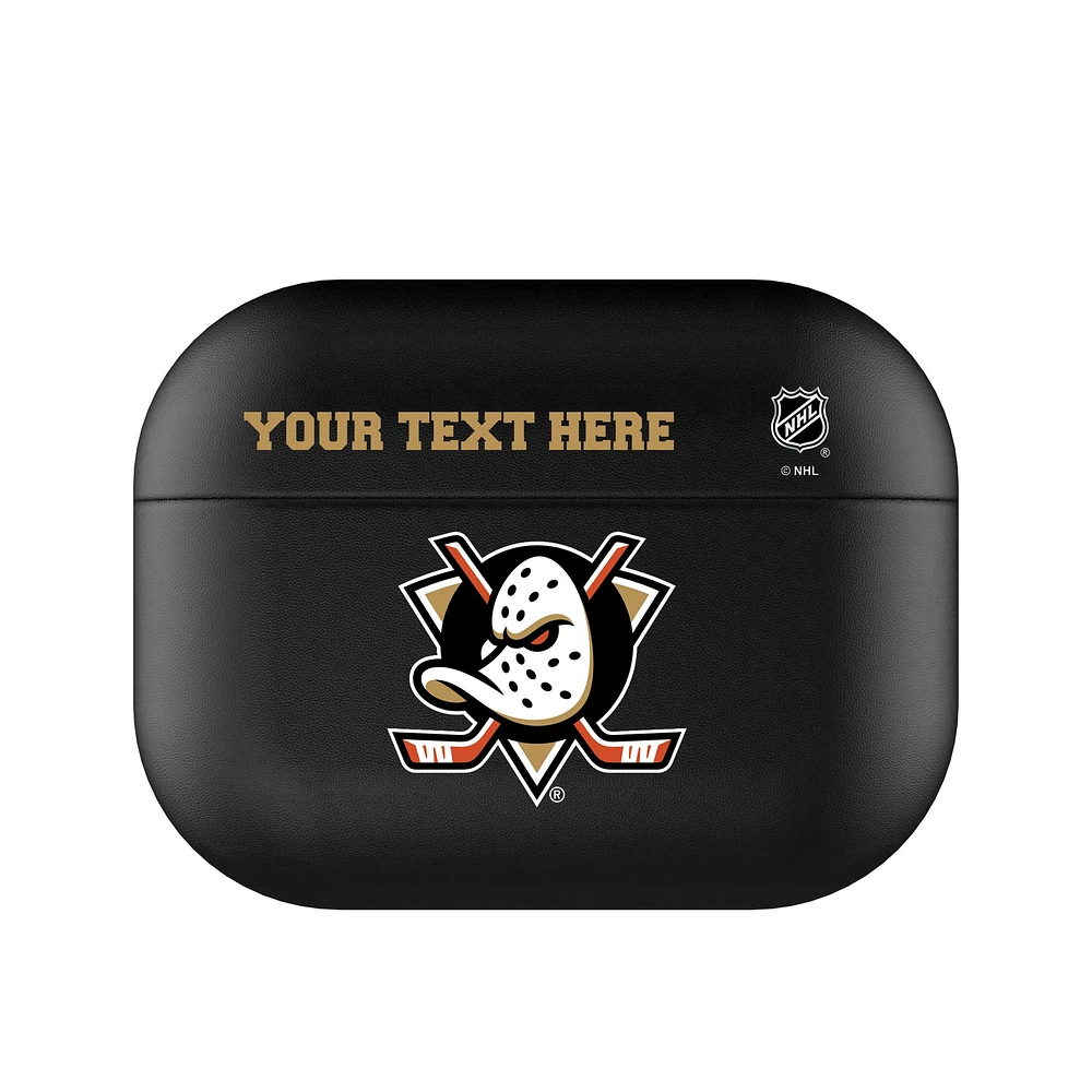 Keyscaper Anaheim Ducks Personalized Insignia 2nd Gen AirPods Pro Case Cover