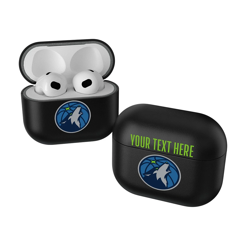 Keyscaper Minnesota Timberwolves Personalized Insignia 2nd Gen AirPods Pro Case Cover