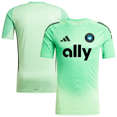 Men's adidas Green Charlotte FC 2025 Goalkeeper Jersey
