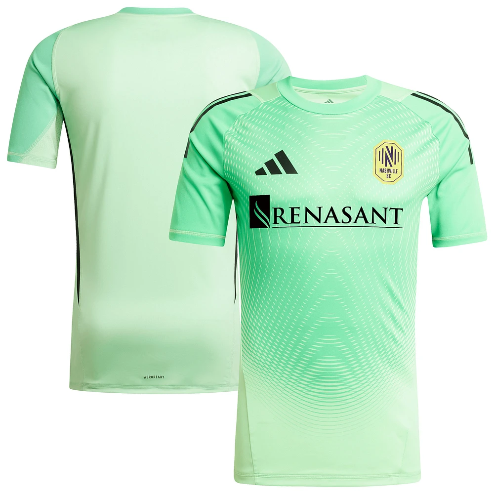 Men's adidas Green Nashville SC 2025 Goalkeeper Jersey