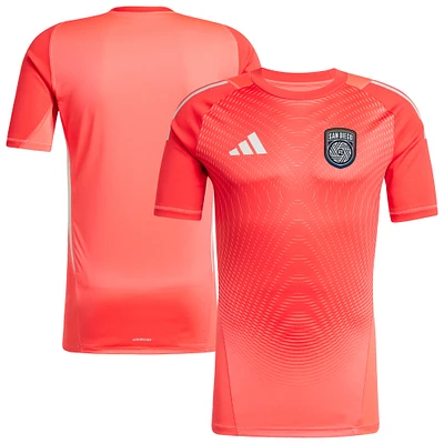 Men's adidas Red San Diego FC 2025 Goalkeeper Jersey