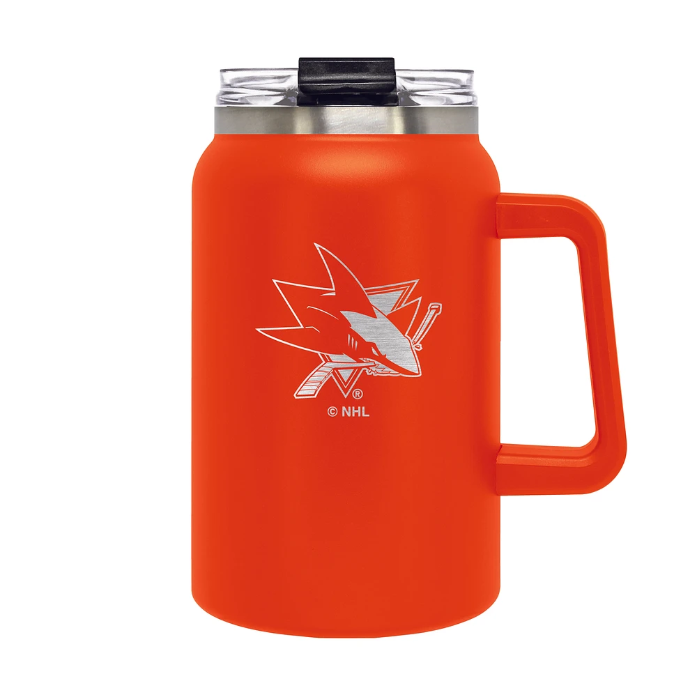San Jose Sharks 50oz. Coach Insulated Tumbler Mug