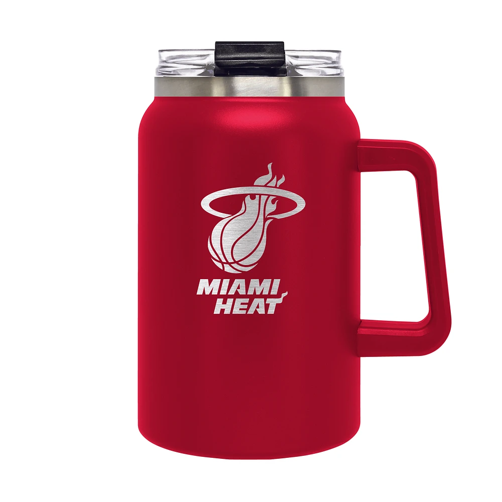 Miami Heat 50oz. Coach Insulated Tumbler Mug