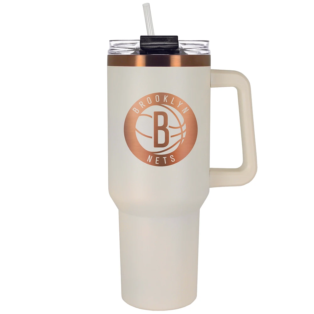 Brooklyn Nets 40oz. Colossus Copper Edition Tumbler