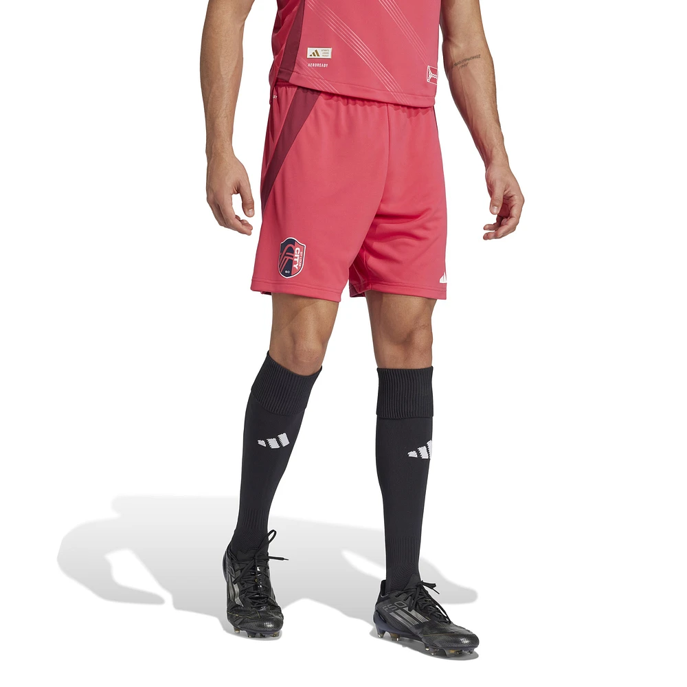 Men's adidas Red St. Louis CITY SC Home 2025 Forever Authentic Shorts