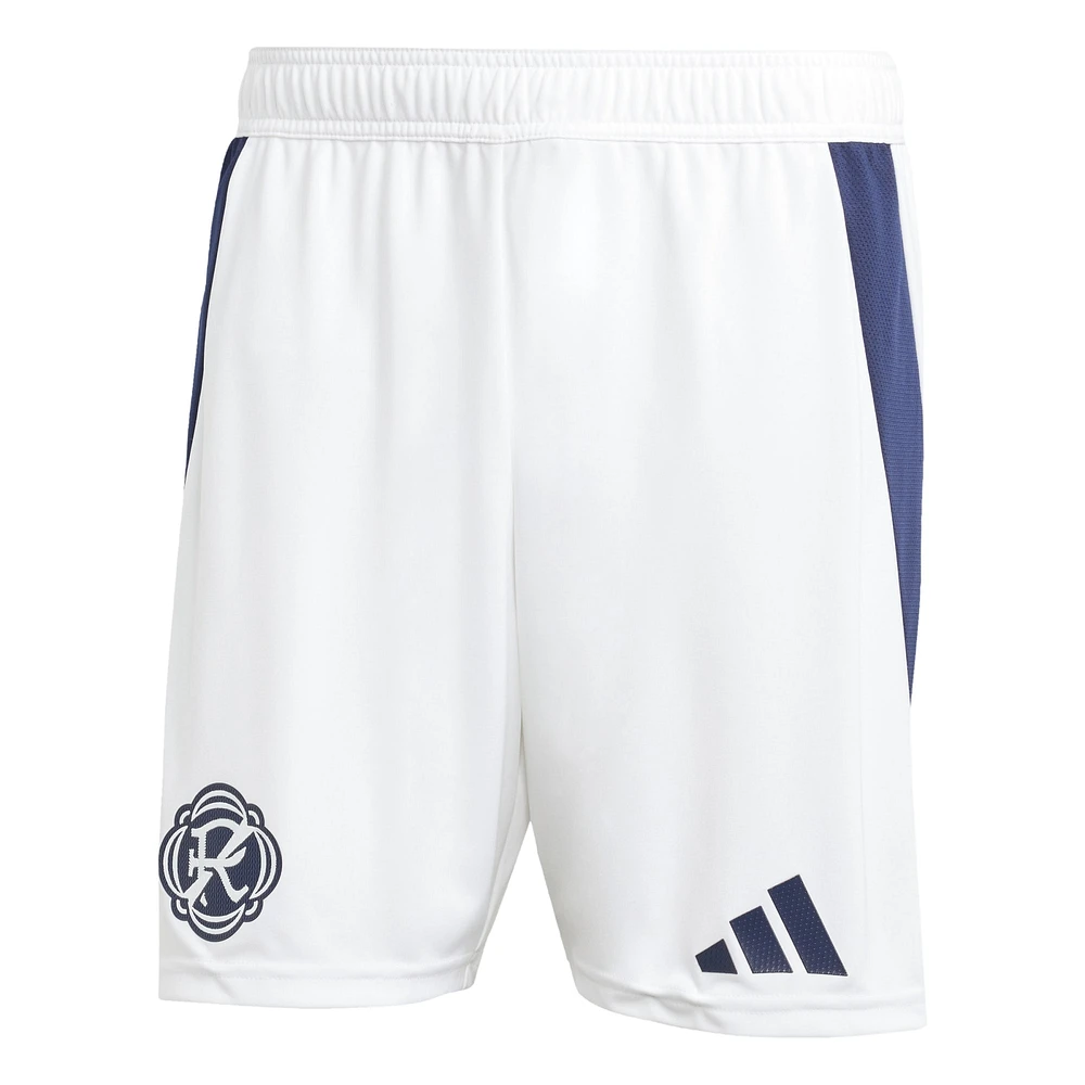 Men's adidas White New England Revolution Away 2025 Eastern Pine X Flag of Authentic Shorts