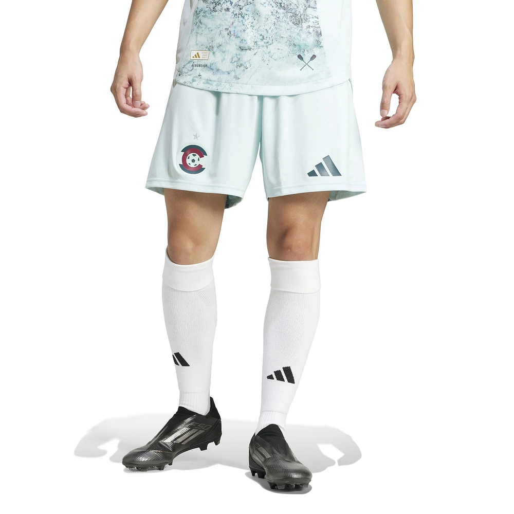 Men's adidas Green Colorado Rapids Away 2025 Headwaters Authentic Shorts