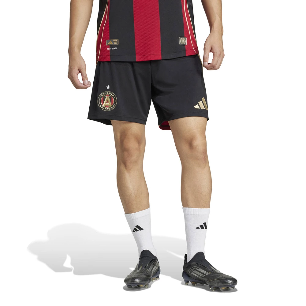 Men's adidas Black Atlanta United FC Home 2025 The Connector Authentic Shorts