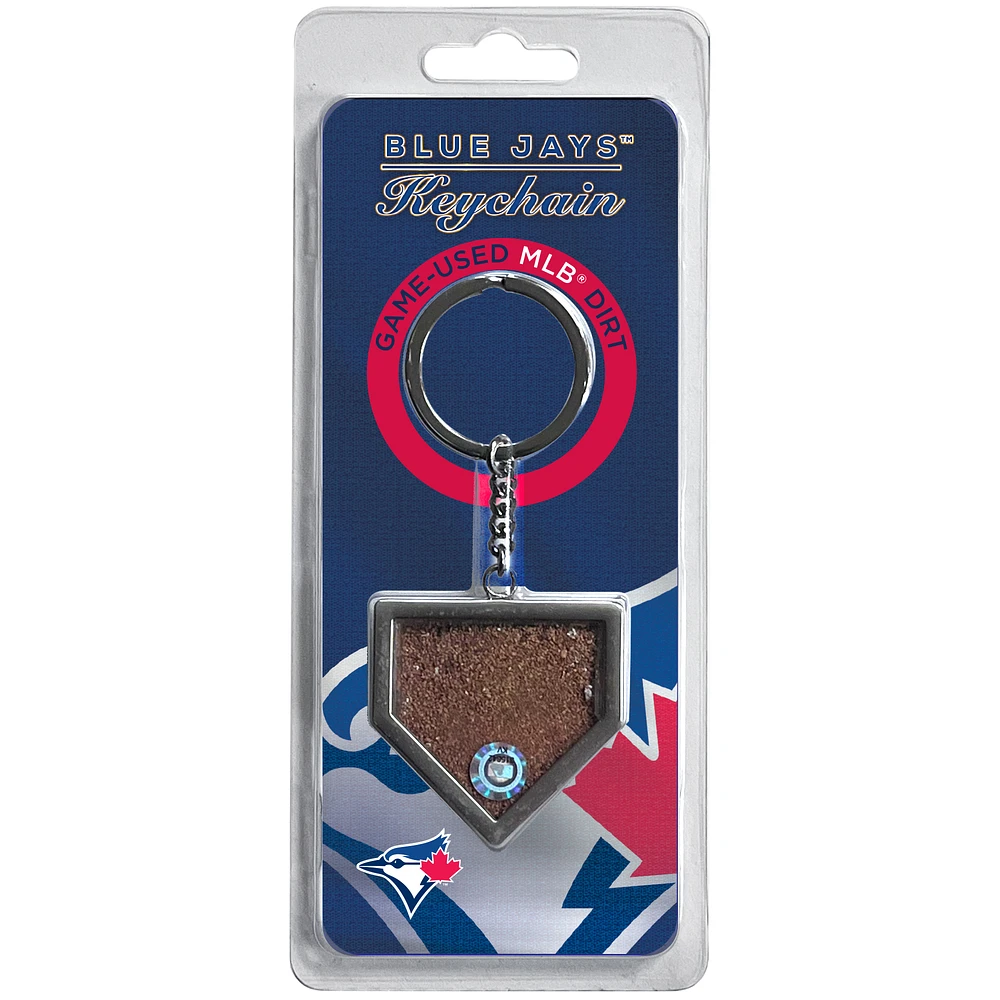 Toronto Blue Jays Dirt Key Chain - Filled with Game-Used Dirt from a Home Game