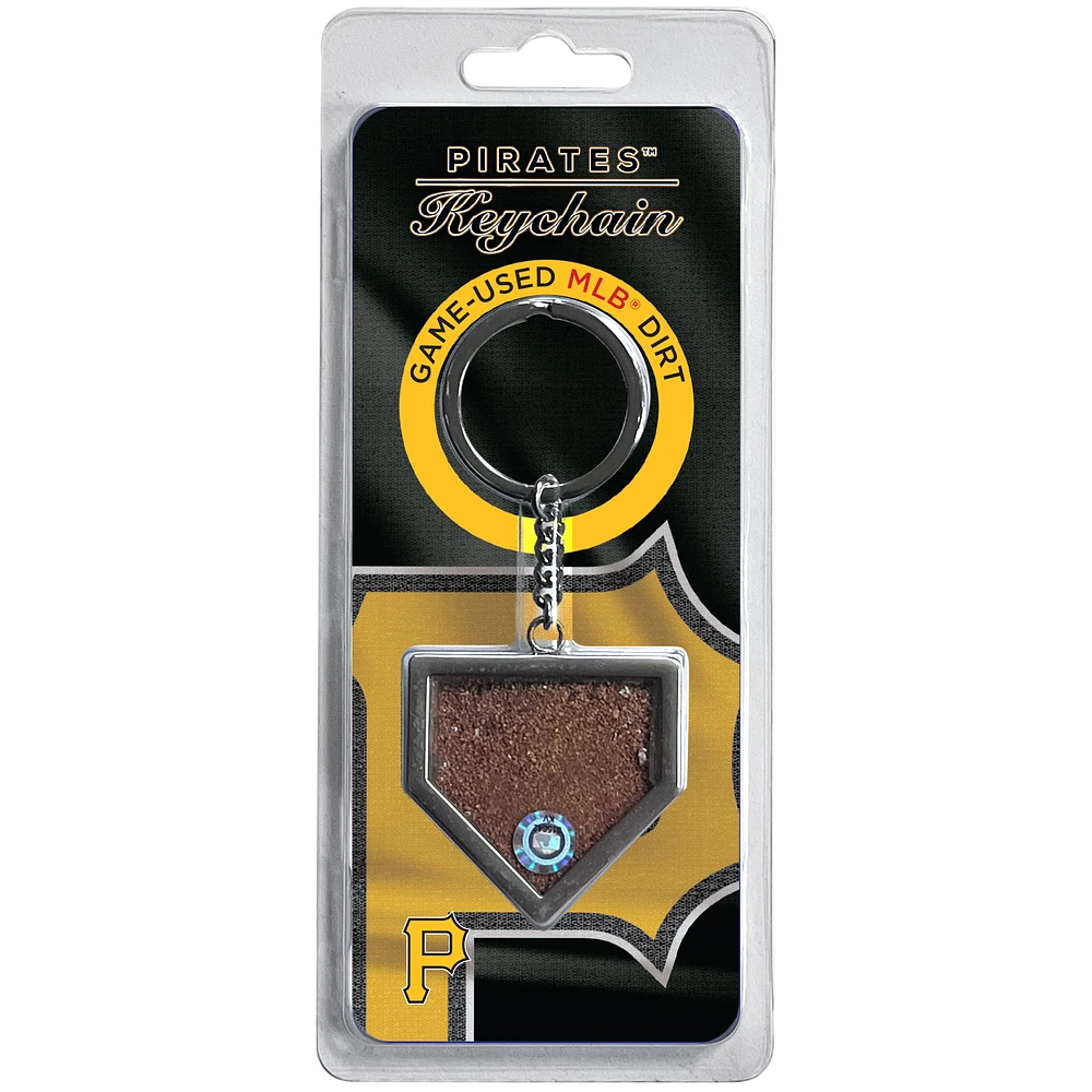 Pittsburgh Pirates Dirt Key Chain - Filled with Game-Used Dirt from a Home Game