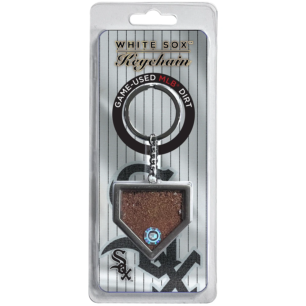 Chicago White Sox Dirt Key Chain - Filled with Game-Used Dirt from a Home Game