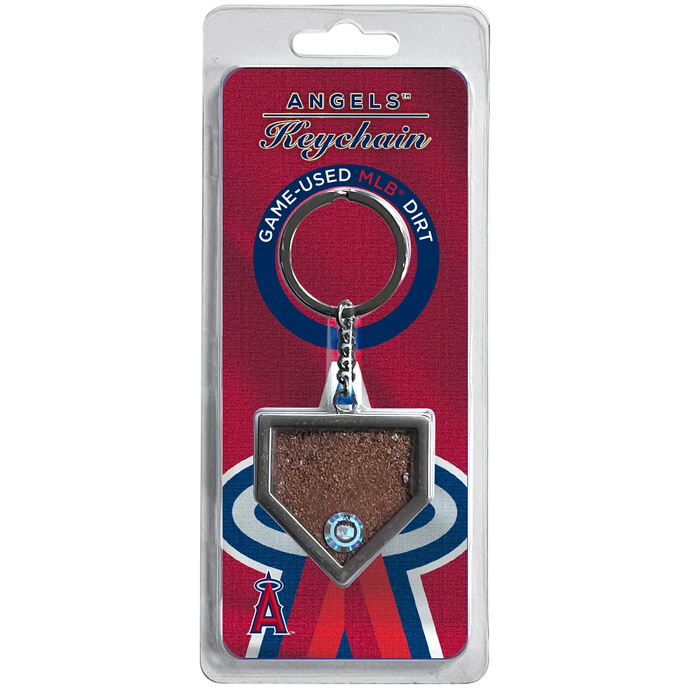 Los Angeles Angels Dirt Key Chain - Filled with Game-Used Dirt from a Home Game