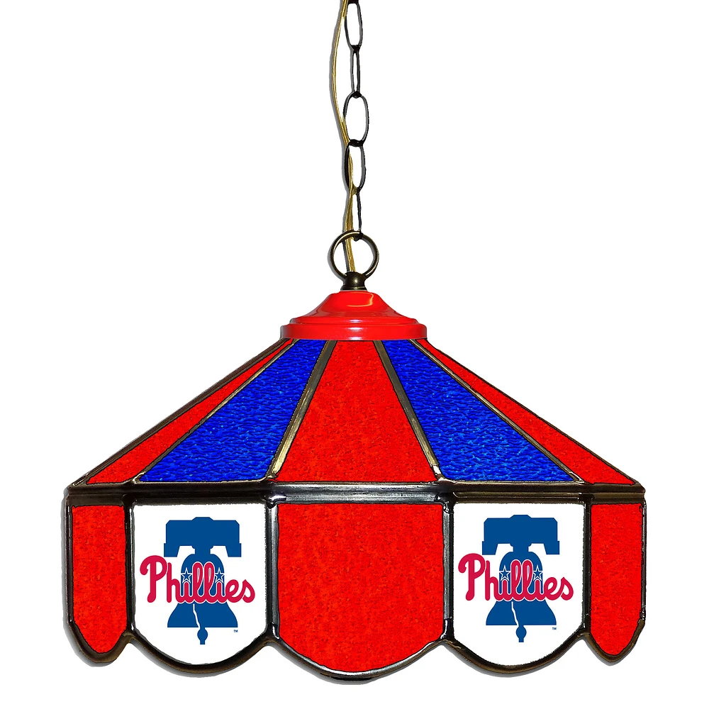 Philadelphia Phillies 14" Team Logo Glass Pub Lamp