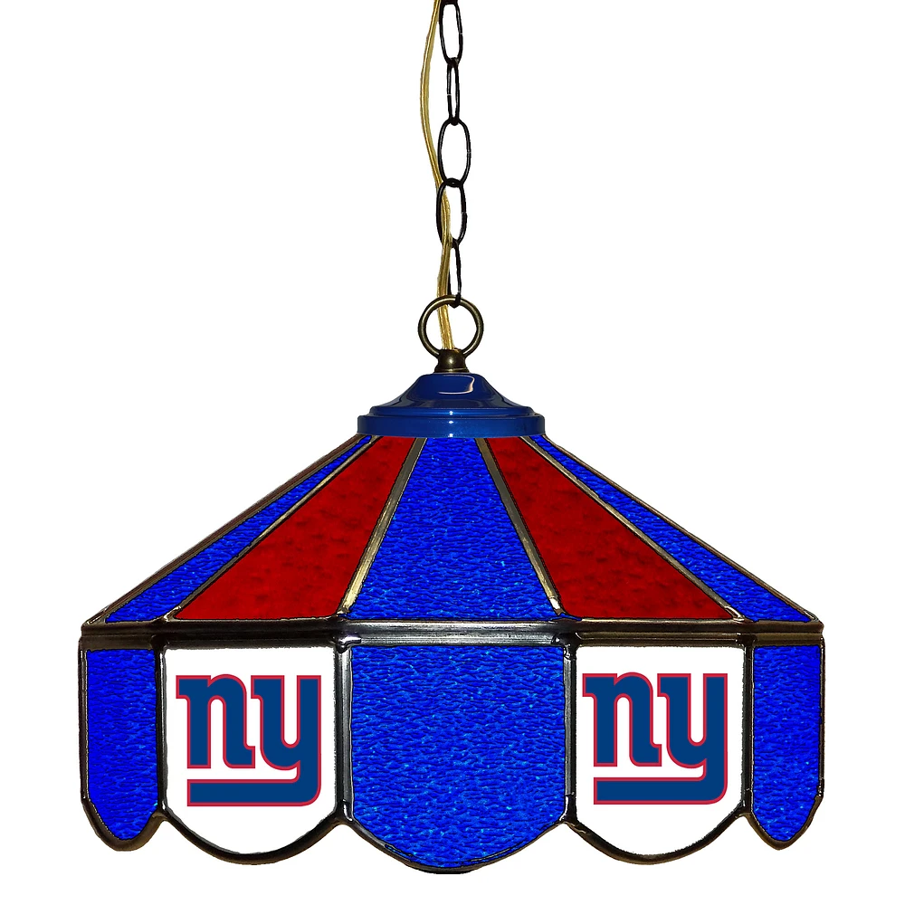 New York Giants 14" Team Logo Glass Pub Lamp