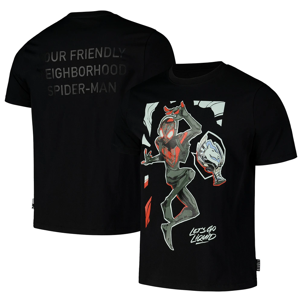 Unisex Miles Morales Black Spider-Man: Across the Spider-Verse T-Shirt