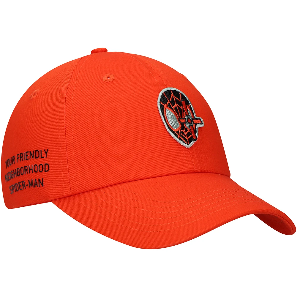 Unisex Miles Morales Orange Spider-Man: Across the Spider-Verse Adjustable Hat