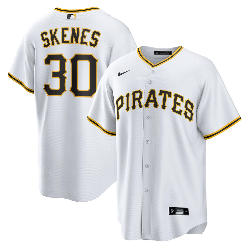 Men's Nike Paul Skenes White Pittsburgh Pirates Home Replica Player Jersey