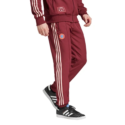 Men's adidas Originals Red Bayern Munich Terrace Icons Collection Track Pants