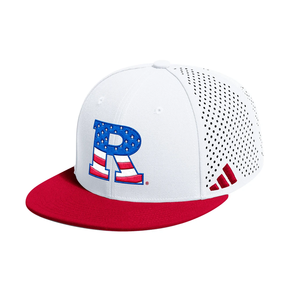 Men's adidas Rutgers Scarlet Knights On-Field Fitted Baseball Hat