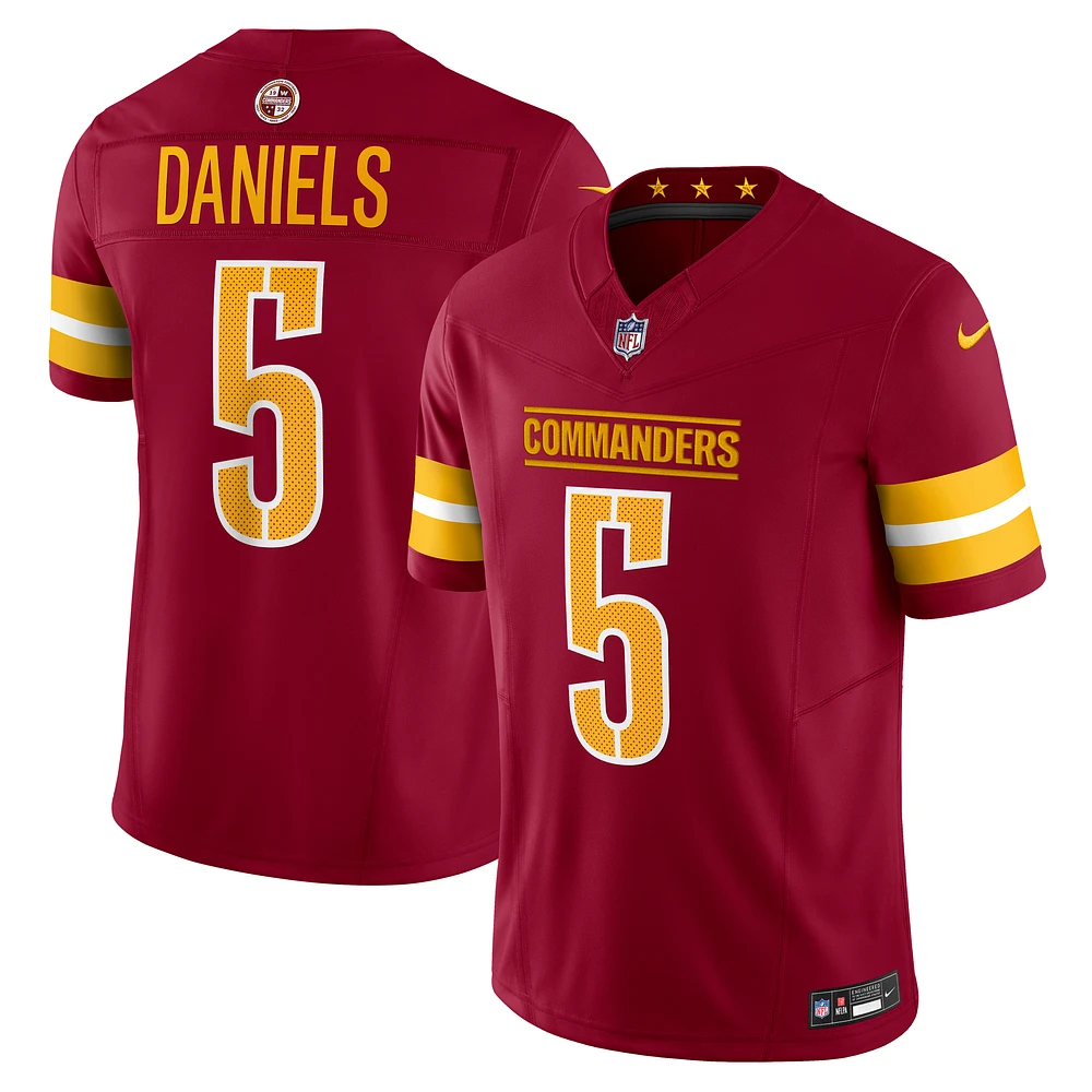 Men's Nike Jayden Daniels Washington Commanders Vapor F.U.S.E. Limited Jersey