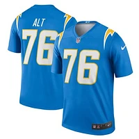 Men's Nike Joe Alt Powder Blue Los Angeles Chargers Legend Player Performance Top