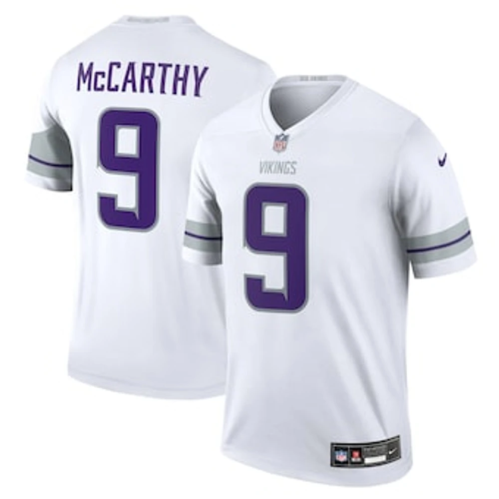 Men's Nike J.J. McCarthy Minnesota Vikings Legend Player Performance Top