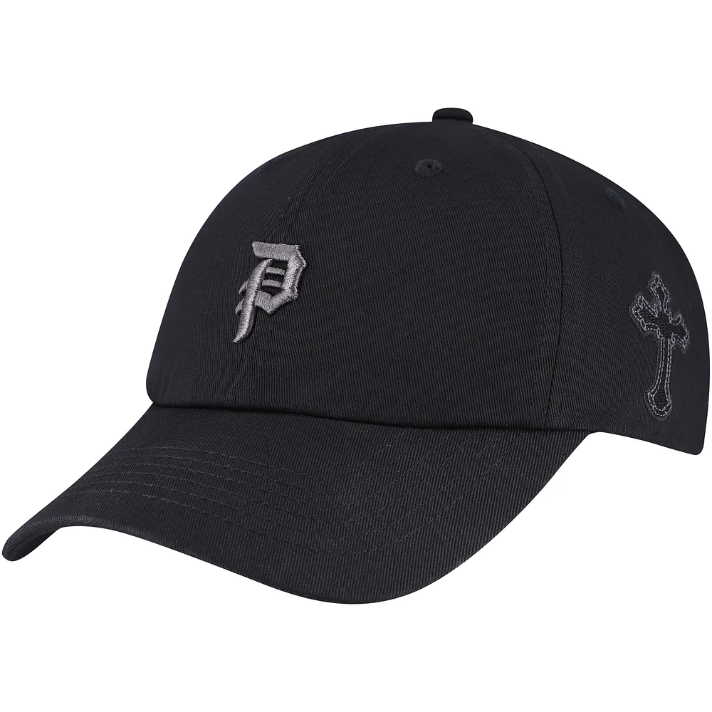 Men's Primitive Apparel Black Tupac Shakur Stay Up Trucker Adjustable Hat