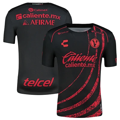 Men's Charly Black/Red Club Tijuana 2024/25 Home Authentic Jersey