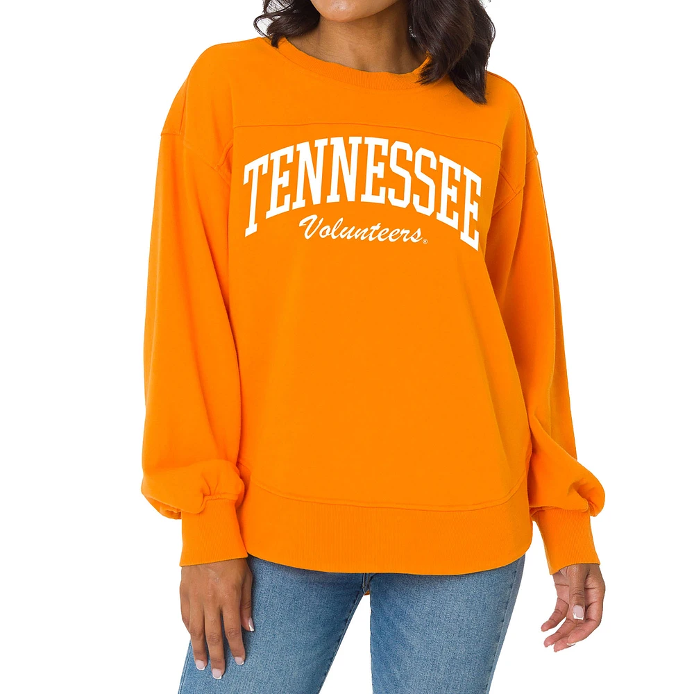 Women's Tennessee Orange Volunteers Yvette Pullover Sweatshirt