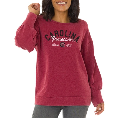 Women's Garnet South Carolina Gamecocks Brooklyn Pullover Sweatshirt