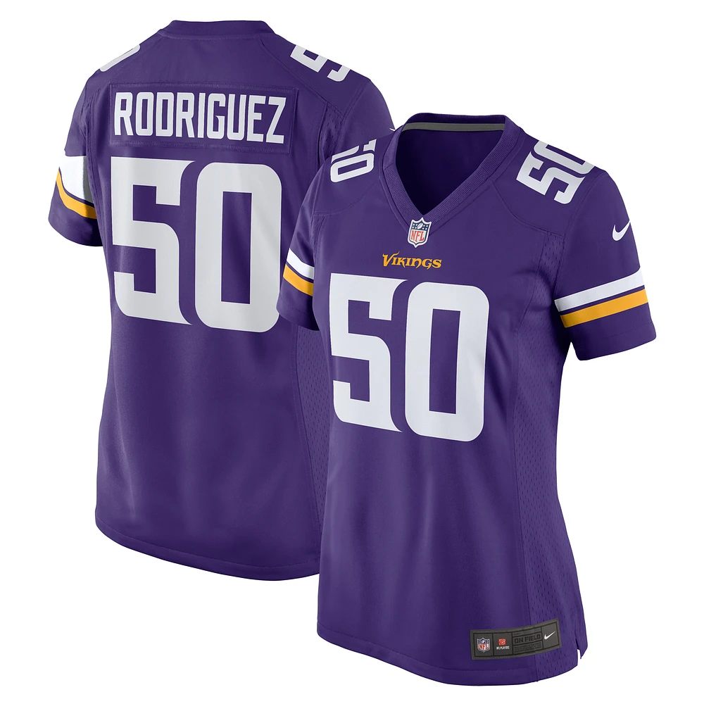 Women's Nike Levi Drake Rodriguez Purple Minnesota Vikings Game Jersey