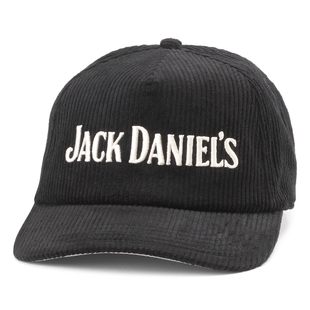 Men's American Needle Black Jack Daniels Balsam Wide Whale Corduroy Adjustable Hat
