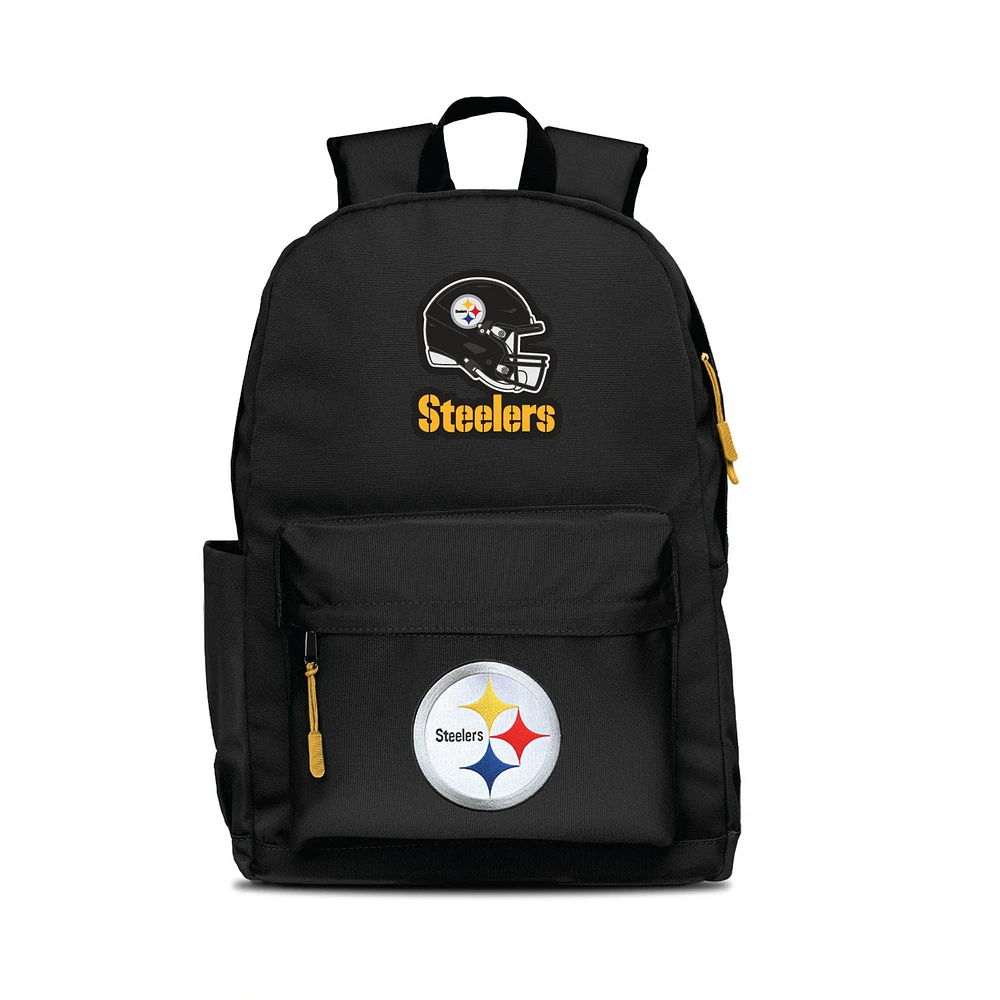 MOJO Pittsburgh Steelers Two Logo Campus Backpack